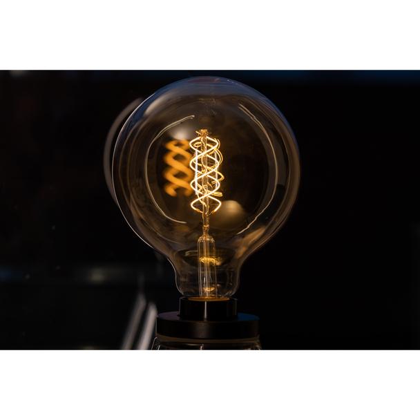 Lampa LED Vintage 1906 GOLD 125 dim 4,8W/822 szkło przezroczyste E27
