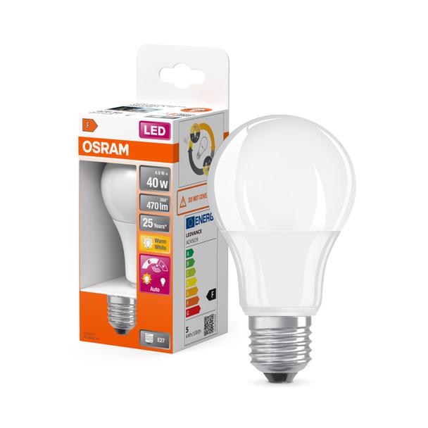 Lampa LED STAR+ CL A DSFR 40 non-dim 6W 827 E27
