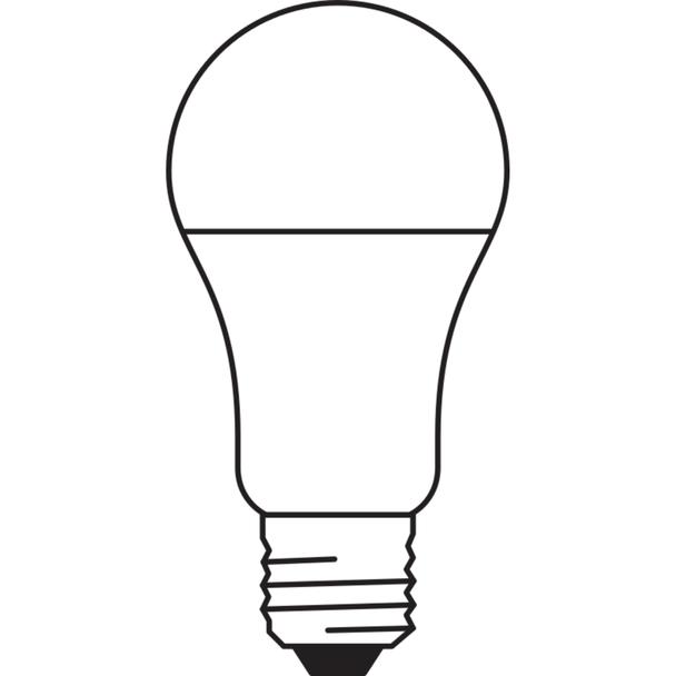 Żarówka LED A75 E27 10W = 75W 1055lm 2700K Ciepła 200° VALUE CLASSIC Osram