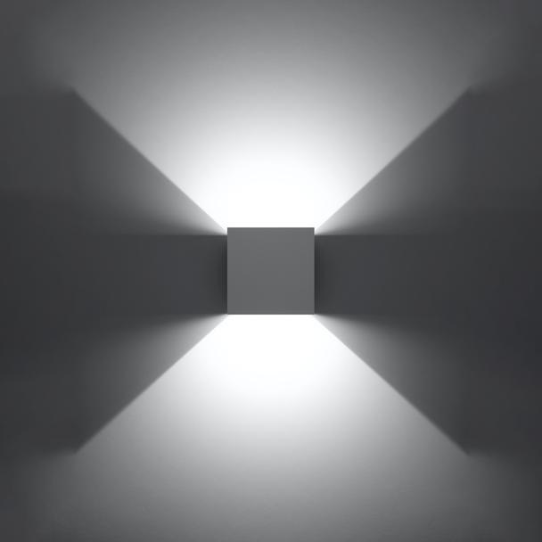 Sollux Kinkiet LUCA biały LED IP54 SL.0544