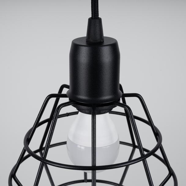 Sollux Lampa wisząca SUBA 3P czarna SL.1166