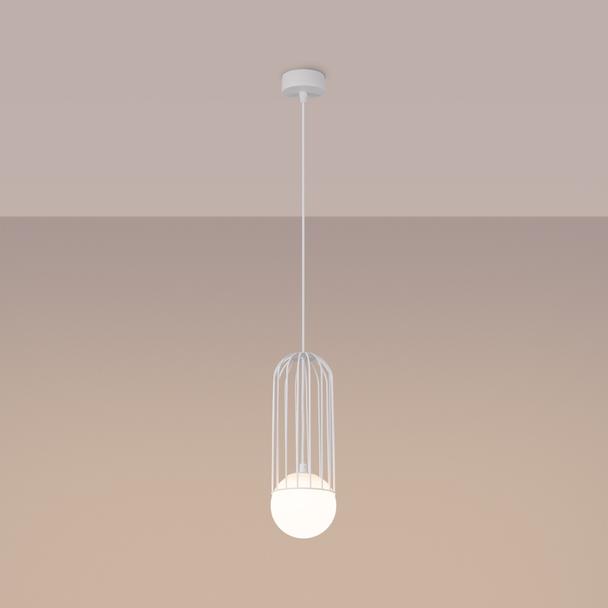 Lampa wisząca BRINA 1 biała
