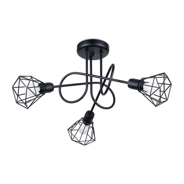 Sollux Żyrandol ARTEMIS 3S czarny SL.1109