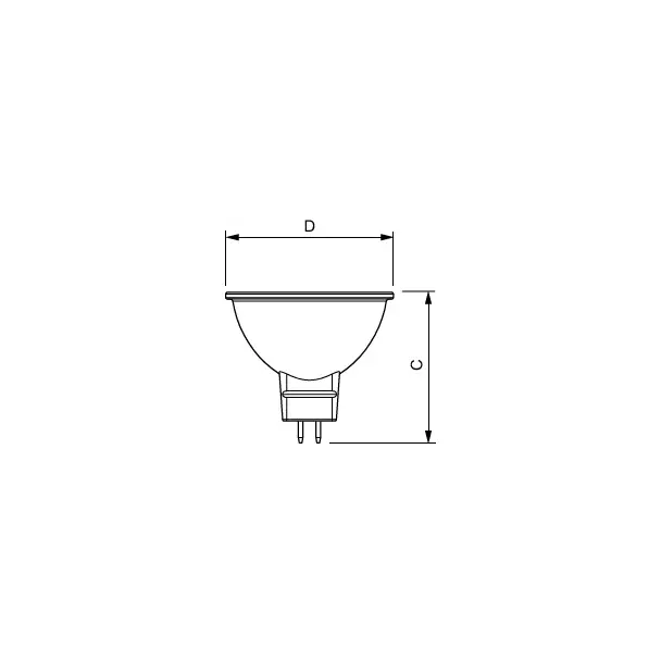 Żarówka LED 4,4W=35W 390lm 4000K barwa neutralna LED spot 4,4-35W MR16 840 36st. 9,29002E+11 PHILIPS