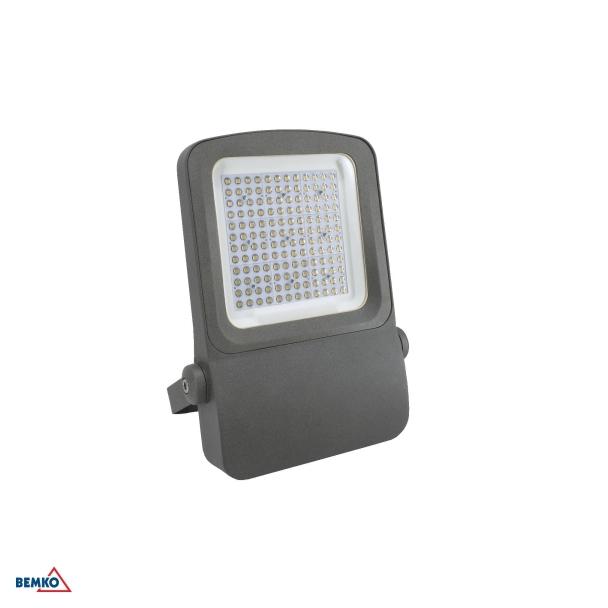 NAŚWIETLACZ LED CAMPUS 100W 3000K 15000lm IP66 90X90 SZARY S-C66-LFC-100DG-3K-9090 BEMKO