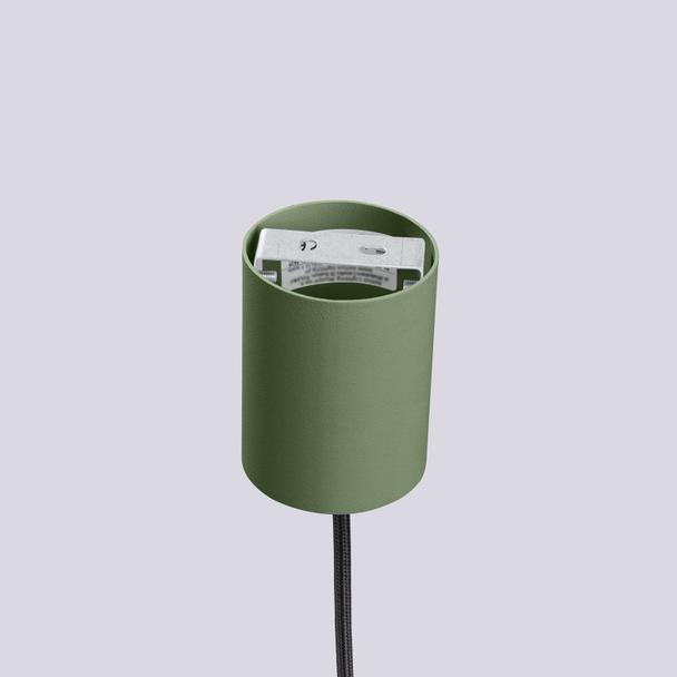 Lampa wisząca HALO 1 zielona oliwka