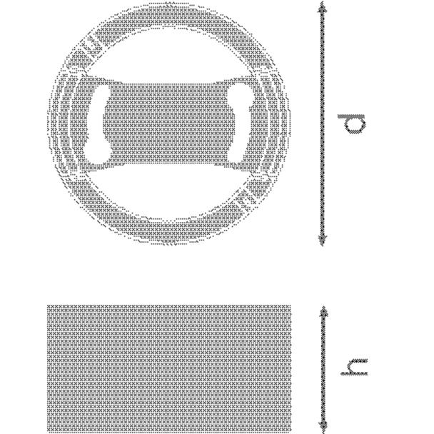 Ramka do oprawy DOWNLIGHT IP44 DN 90 WT