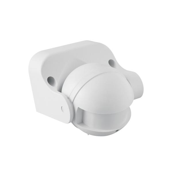GTV CZUJNIK MIKROFALOWY RUCHU CM-1, max. 1200W, AC 220-240V, 50/60Hz, KĄT DZIAŁANIA 180*, ZASIĘG 1-8m ± 1,5- 3,5m, IP44, WSPÓŁPRACUJE Z LED, NATYNKOWY, BIAŁY AE-CM1000-00 GTV Poland