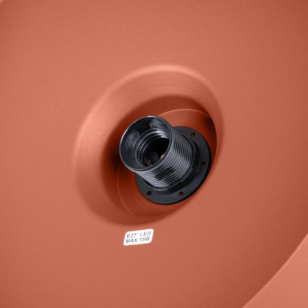 Sollux Lampa wisząca BILO ochra czerwona