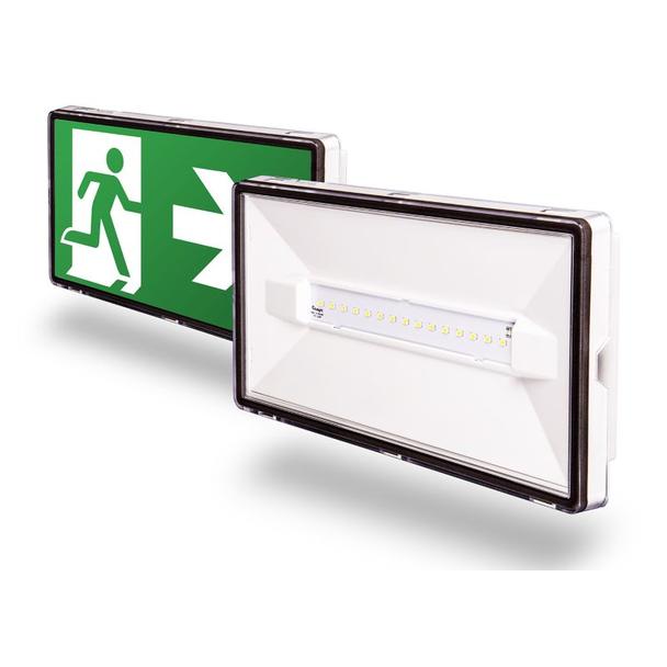 Oprawa ewakuacyjna/awaryjna VELLA LED ECO SO 125 A 1H MT IP44 (1,5W/157 lm) INLEWA 93678 INTELIGHT