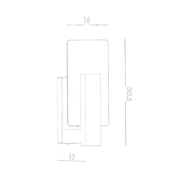 Sollux Kinkiet LAPPO naturlane drewno SL.1094