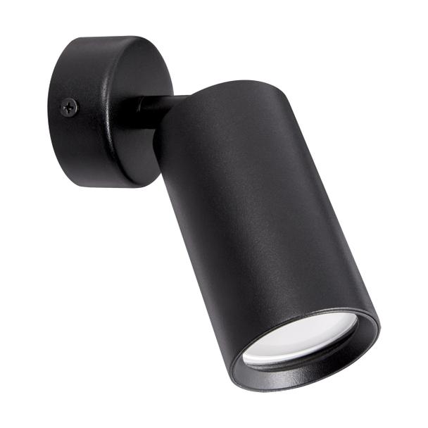 Oprawa ścienno-sufitowa DARIA SPT GU10 BLACK 03947 IDEUS
