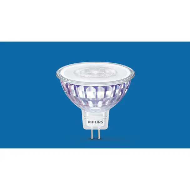 Żarówka LED ściemnialna 7,5W=50W 660lm 4000K barwa neutralna SPOT VLE D 7,5-50W MR16 940 36st. 5 lat 9,29002E+11 PHILIPS