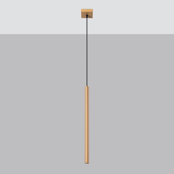 Sollux Lampa wisząca PASTELO 1 złota SL.1170