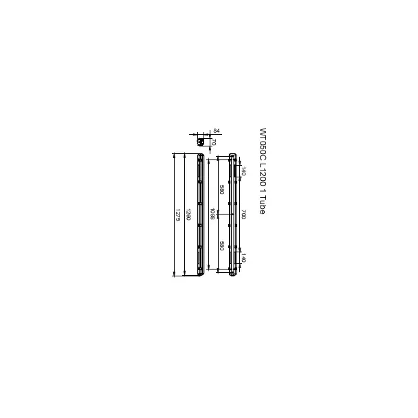 Oprawa hermetyczna Ledinaire WT050C 1 IP65 9,11402E+11 PHILIPS