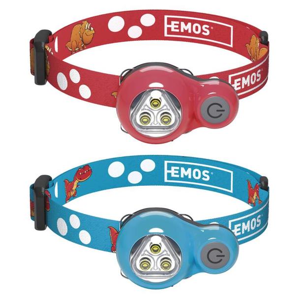 Latarka czołowa Dino 3× LED 2× CR2032 box 8 P3540 EMOS