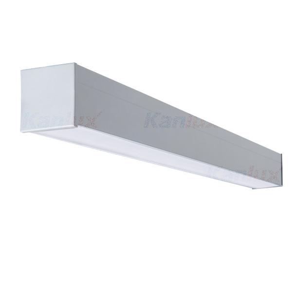 Oprawa liniowa LED 25W srebrny AL-ML-NW-MPR-S-NT 3000lm 4000K barwa neutralna klosz mikropryzmatyczny 34000 KANLUX