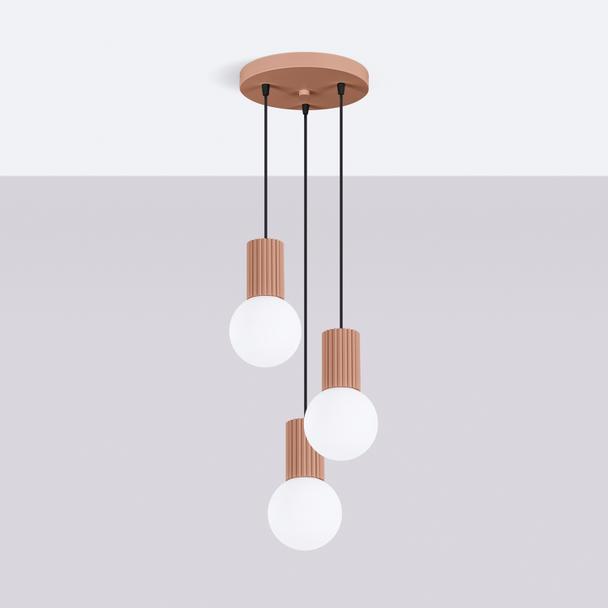 Lampa wisząca HALO 3P mocca