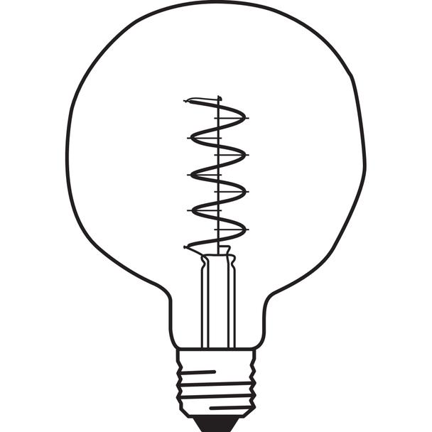Lampa LED Vintage 1906 ET124 GREEN 18 dim 4,5W/816 E27