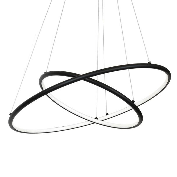 lampa wisząca LED Orion Black 53W 3710lm 3000K ML508 Milagro