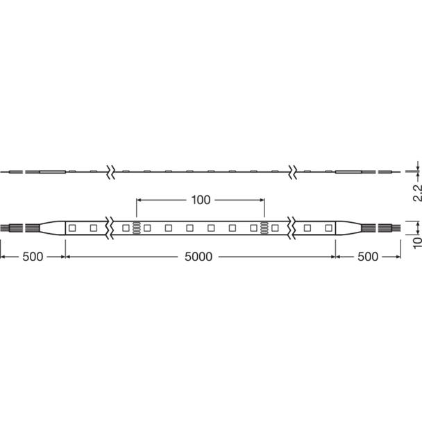 Pasek LED Value LS VAL-500/RGB/5