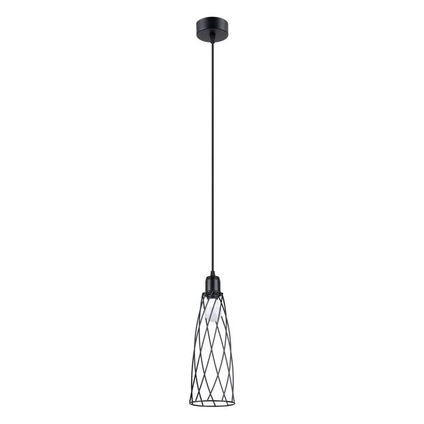 Sollux Lampa wisząca SUBA 1 czarna SL.1165
