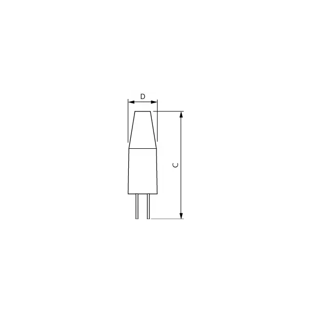 Kapsułka LED 1,7W=20W 200lm / 2700K barwa ciepła LEDcapsuleLV 1,7-20W G4micro 827 Kapsułki LED PHILI 9,29004E+11 PHILIPS