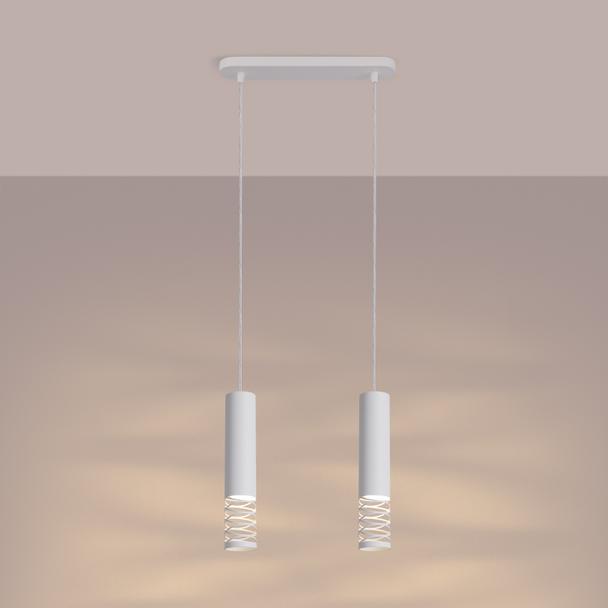 Sollux Lampa wisząca LAMI 2 biały