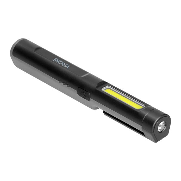Latarka warsztatowa LED, 5+3W, 300lm+70lm, 600mAh, magnes, klips WL-16 ORNO