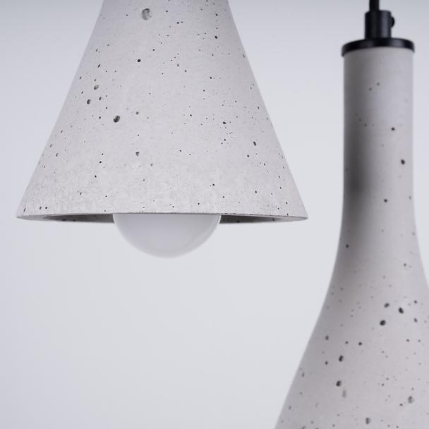 Sollux Lampa wisząca REA 3P beton SL.1226