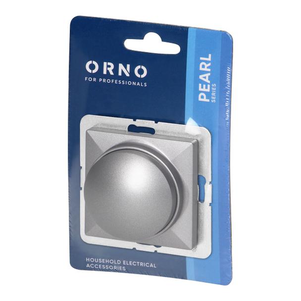Ściemniacz obrotowy LED Pearl, 230V, 50Hz, Pmin:3W, Pmax:35W, SO-1P/LED, antracyt OR-OE-7716/LED/A ORNO