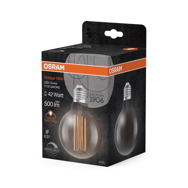 Lampa LED Vintage 1906 SMOKE 95 dim 11W/818 E27