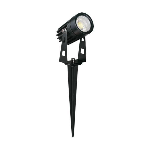 Reflektor ogrodowy lampa PLANT LED 3W czarny 4500K 03129 IDEUS