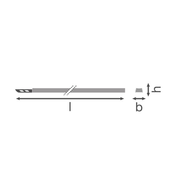 Oprawa TRUSYS FLEX P RAIL 1500 8P WT