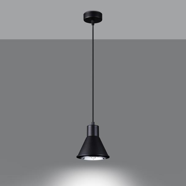Sollux Lampa wisząca TAZILA 1 czarna [ES111] SL.0989