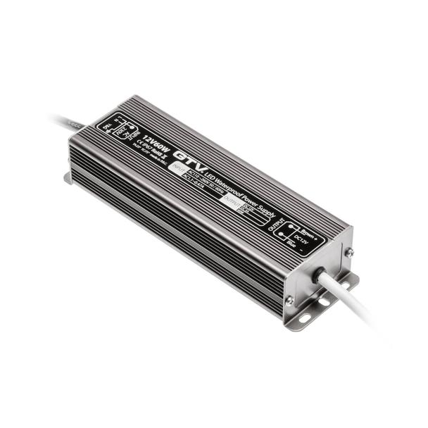GTV TRANSFORMATOR LED WODOODPORNY, 60W, IP67, DC 12V LD-WZA60W-NW GTV Poland