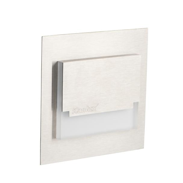 SABIK MINI LED NW Oprawa przyschodowa LED SABIK MINI LED NW 12 DC 0.8W barwa 4000K 14Lm IP 20 kwadra 32490 KANLUX