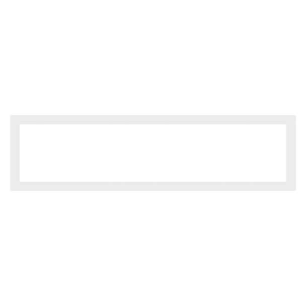 Ramka do montażu w zabudowie PANEL 1200X300 RECESSED MOUNT FRAME
