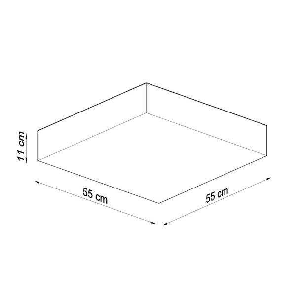 Sollux Plafon HORUS 55 czarny SL.0920