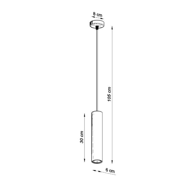 Sollux Lampa wisząca LUVO 1 SL.0653