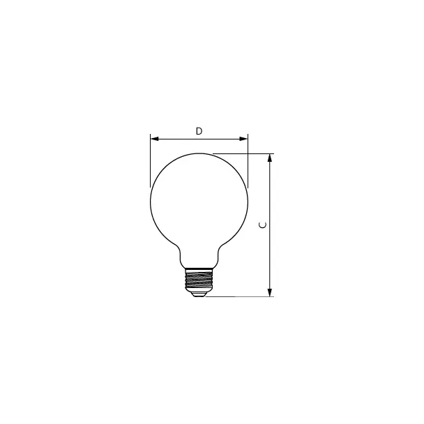 Żarówka LED 7W=60W 806lm 2700K barwa ciepła LED classic 60W G93 E27 WW FR RFSRT4 9,29002E+11 PHILIPS