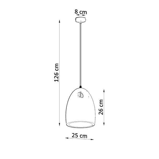 Sollux Lampa wisząca ceramiczna BUKANO SL.0842