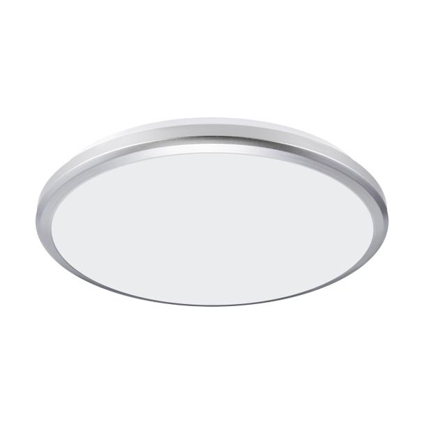 Ideus plafon zewnętrzny LED Planar 36W 3820lm 4000K srebrny O36,5cm IP54 0341 03841 IDEUS