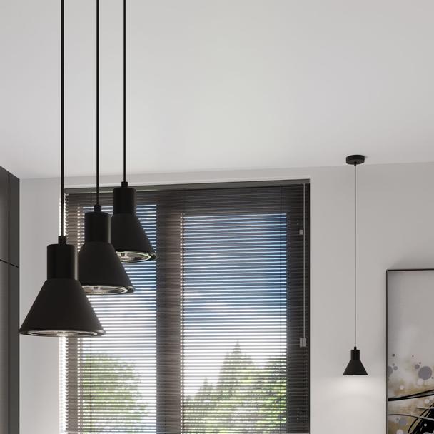 Sollux Lampa wisząca TAZILA 1 czarna [ES111] SL.0989