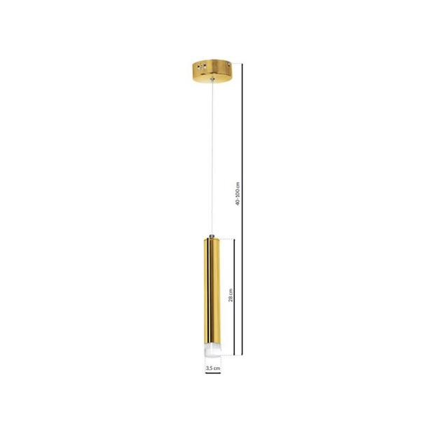 lampa wisząca LED Goldie 5W 350lm 4000K ML5713 Milagro