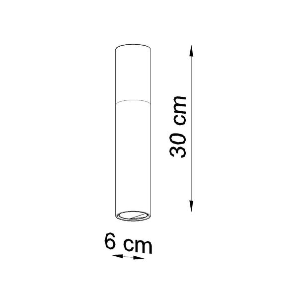 Sollux Plafon PABLO czarny SL.0635