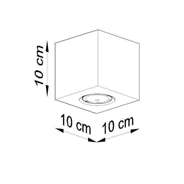 Sollux Plafon QUAD beton SL.0489