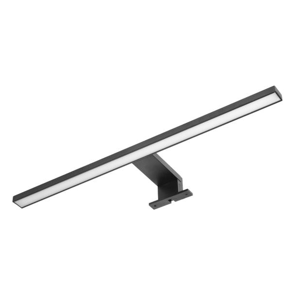NORTES LED 12W, lampa nad lustro, 900lm, 4000K, dł. 50 cm, aluminium, czarna AD-OM-6208L4/B ORNO