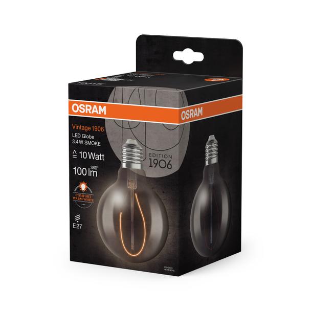 Lampa LED Vintage 1906 SMOKE 95 3,4W/818 E27