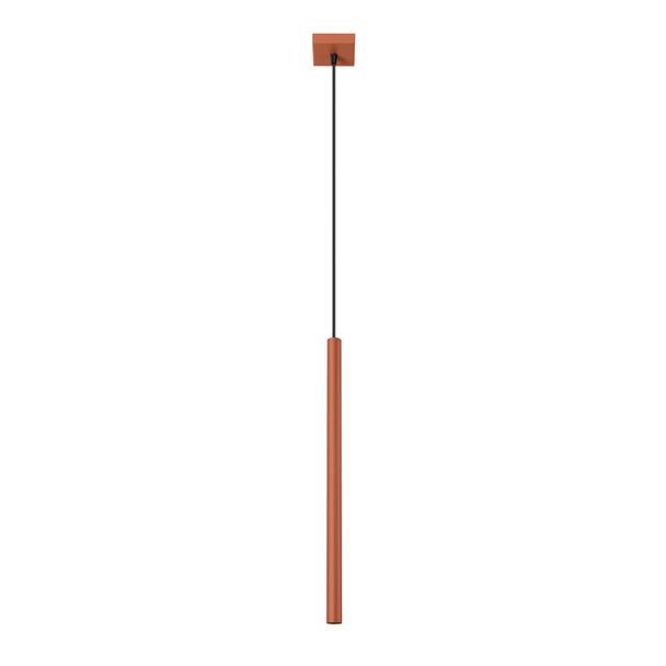 Sollux Lampa wisząca PASTELO 1 ochra czerwona SL.1524